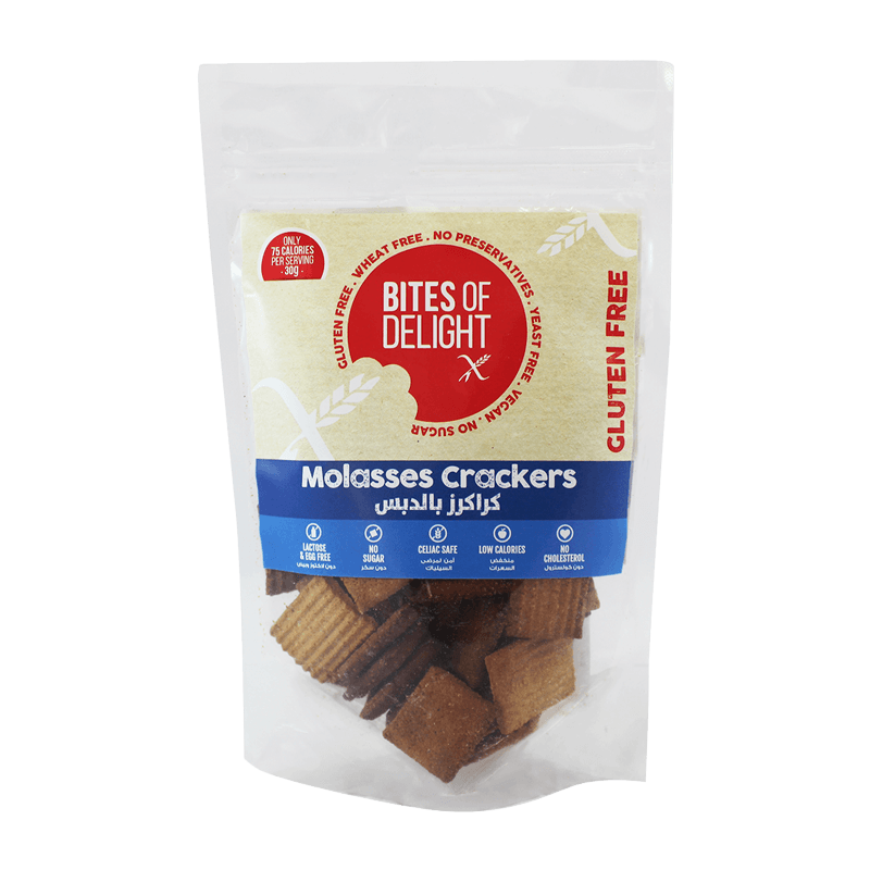 Bites of Delight Molasses Crackers